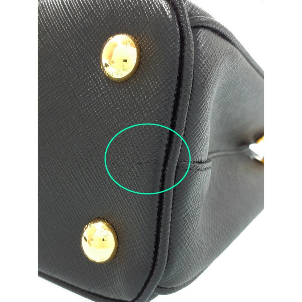 Prada Saffiano leather Galleria double zip 2way tote Shoulder bag - Picture 5 of 9